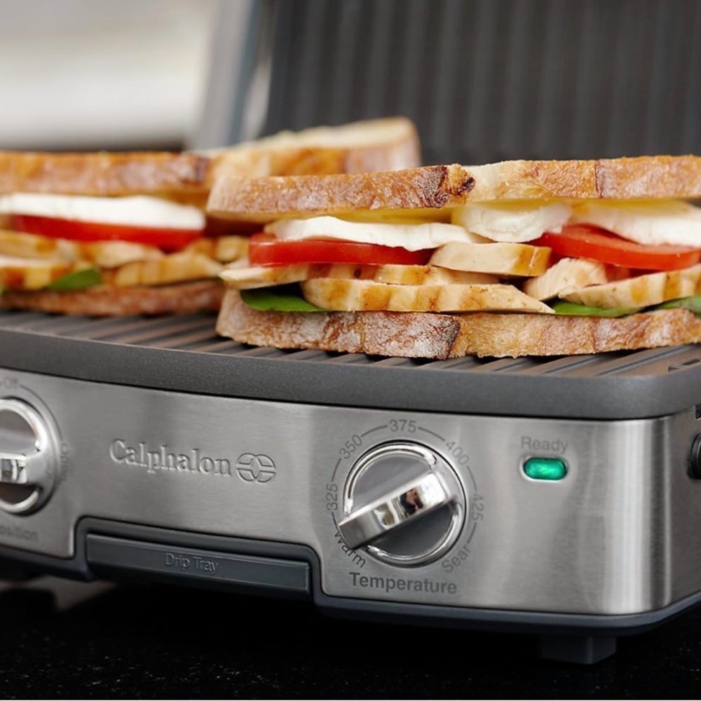 Calphalon 5 in 1 Electric Grill with Removable Plates - Picture 14 of 15